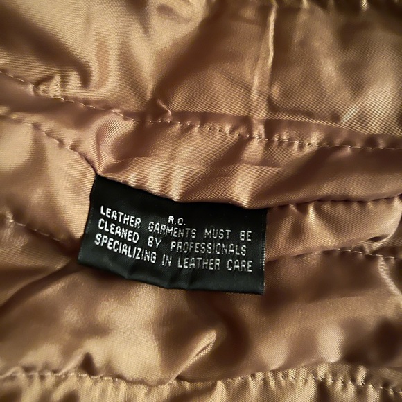 Roque Leather by Reilly Olmes Jacket - Brown. Mens: Large - Picture 12 of 13